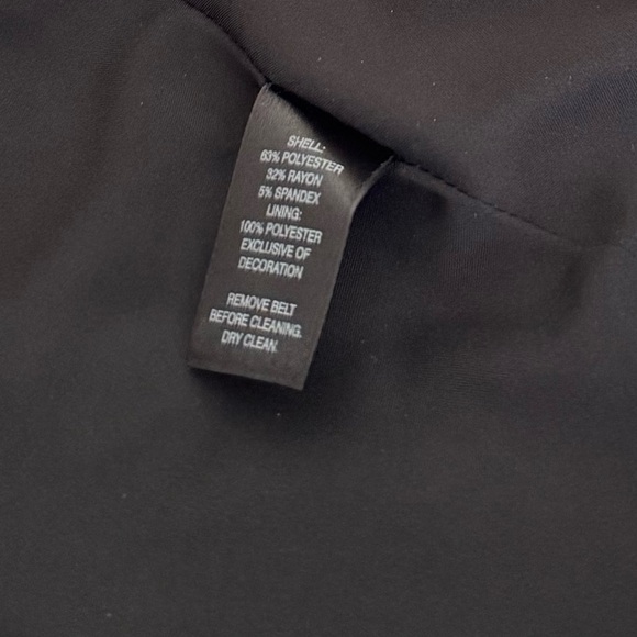 WHBM Women’s Peplum Waist w/Bow Belt Detail Blazer Jacket & Legacy Pants - Picture 8 of 14